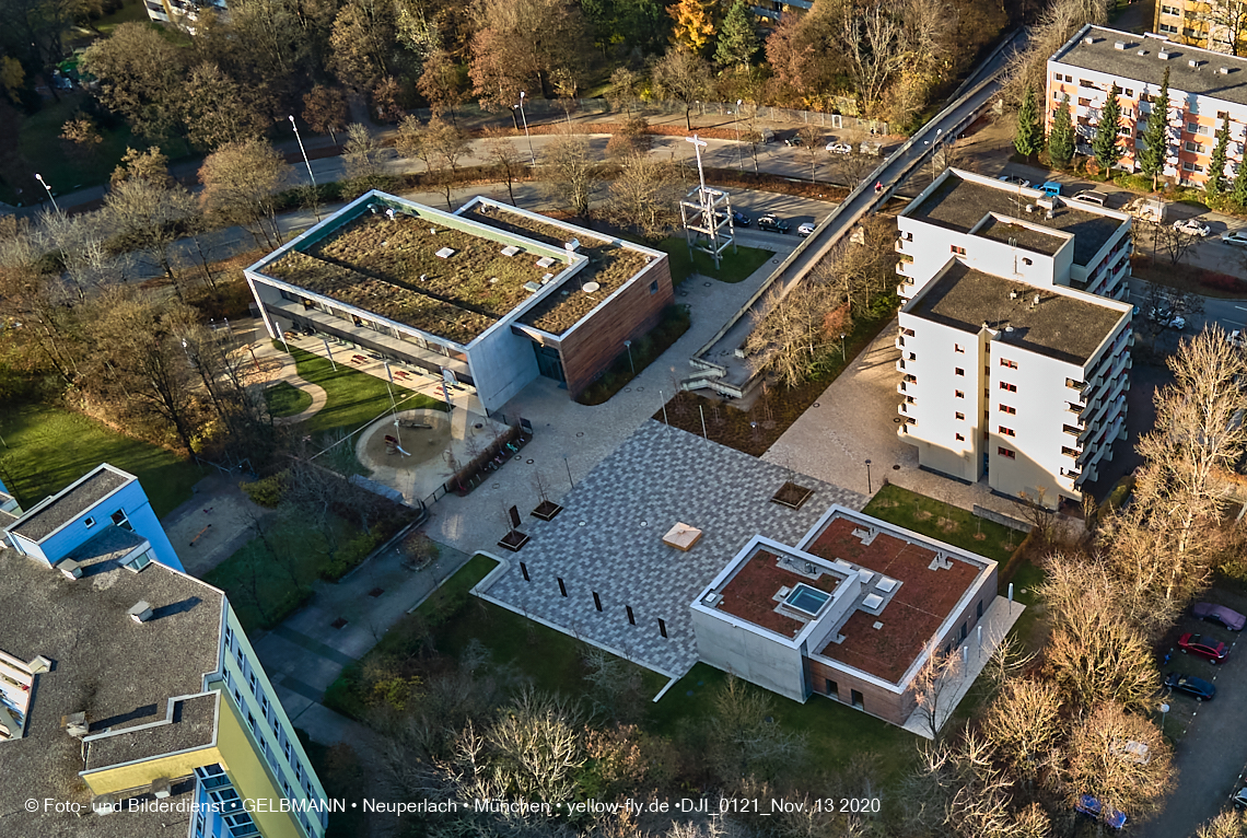 13.11.2020 - die Abrissbaustelle Quiddezentrum in Neuperlach